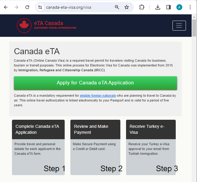 FOR KOREAN CITIZENS – CANADA Official Canadian ETA Visa Online – Immigration Application Process Online – 온라인 캐나다 비자 신청 공식 비자