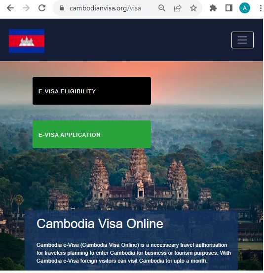 CAMBODIA Easy and Simple Cambodian Visa – Cambodian Visa Application Center – Kambodjansk visumansökningscenter för turist- och affärsvisum